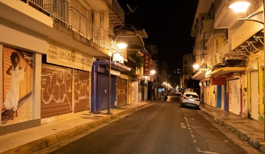 couvre-feu en Guadeloupe le 5 août 2021