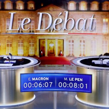 Le débat d'entre deux tour de la présidentielle 2022 entre Macron et Le Pen le 20 avril