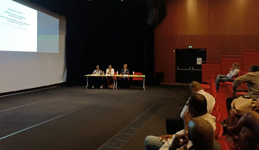 Le Mémorial acte à Pointe-à-Pitre a accueilli la restitution des travaux du Forum jeune citoyen « Dèmen sé tan nou » ce vendredi 6 décembre. Photo : Ceser Guadeloupe