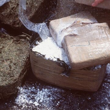 Illustration saisie de cannabis et cocaïne. Photo : Cavallera / Sipa