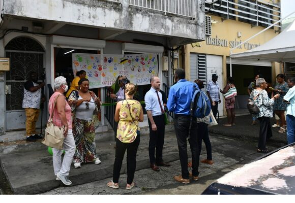 Vue de l'épicerie solidaire de la Maison Saint-Vincent à l'Assainissement, inaugurée le 20 octobre à Pointe-à-Pitre. Photo : Préfet de la Guadeloupe