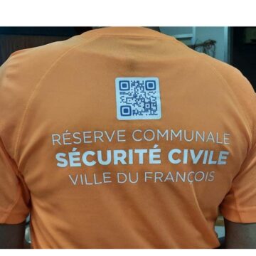 Photo d’illustration d’un membre de la réserve communale de sécurité civile du François (Martinique). Photo : DR