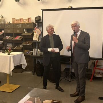 Le préfet de la région Guadeloupe a assisté aux vœux du syndicat des petites entreprises -CPME-, le 23 janvier. Il y a rappelé que « notre pacte social repose sur une économie saine, dynamique, qui offre du travail, qui crée de la valeur ajoutée locale et qui s’inscrit dans un dialogue social de qualité ». Photo : Préfecture de Guadeloupe